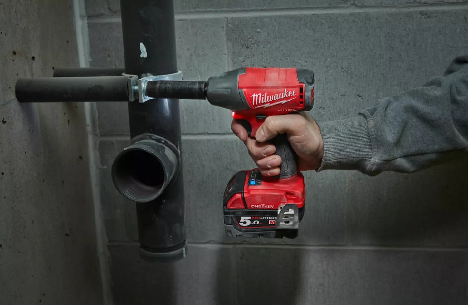 Milwaukee M18 ONEIWF12-0 18V Li-Ion Accu slagmoersleutel ONE-KEY body - 300Nm - 1/2