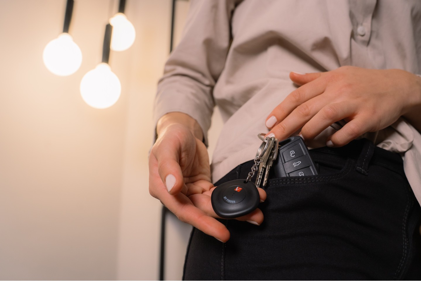 Verbatim - My Finder Bluetooth Tracker, sort (1-pak)