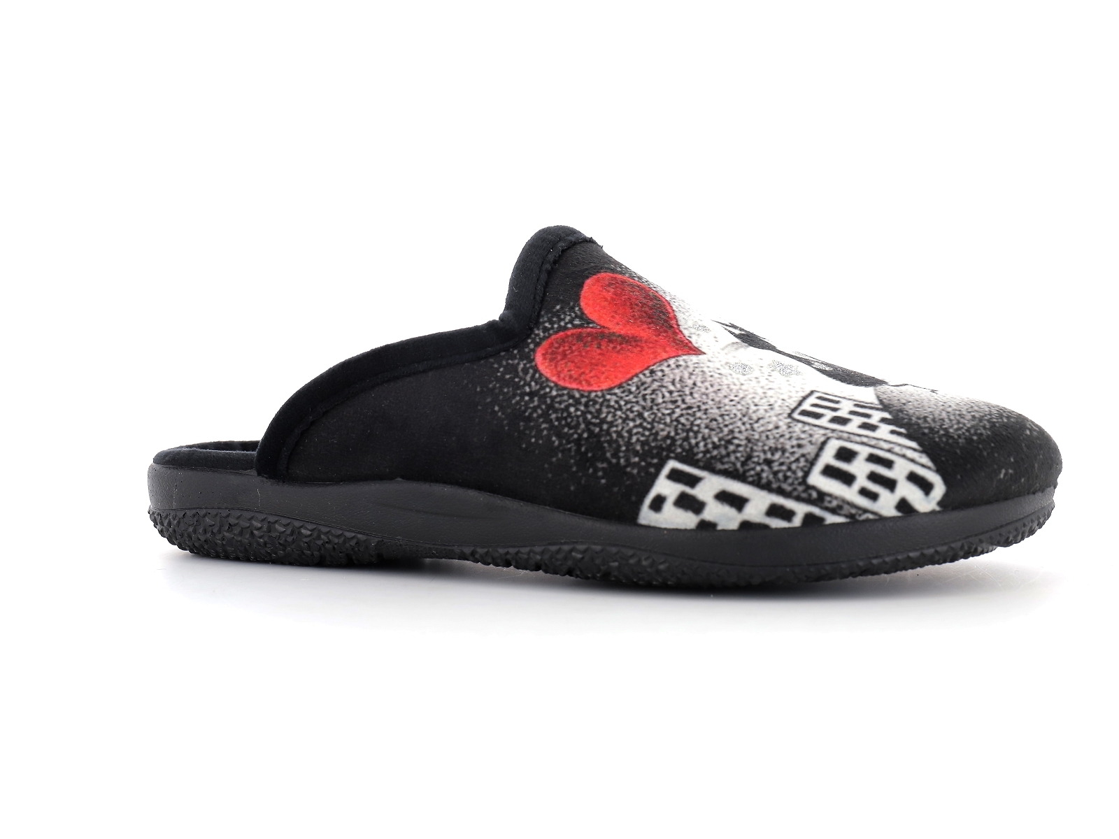 Elue par nous-MELVIN Textile Noir Rouge