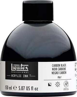 Liquitex - Acrylic Ink - Carbon Black 150 ML