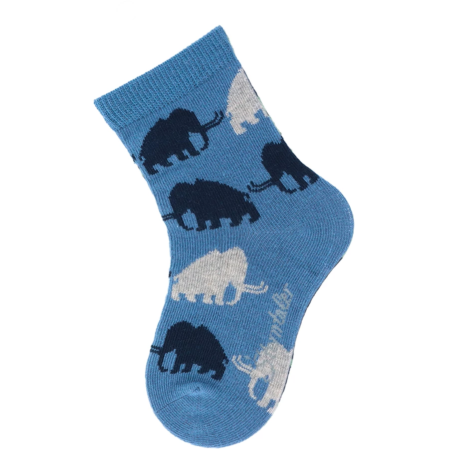 Sterntaler Söckchen Mammut, 3er-Pack marine