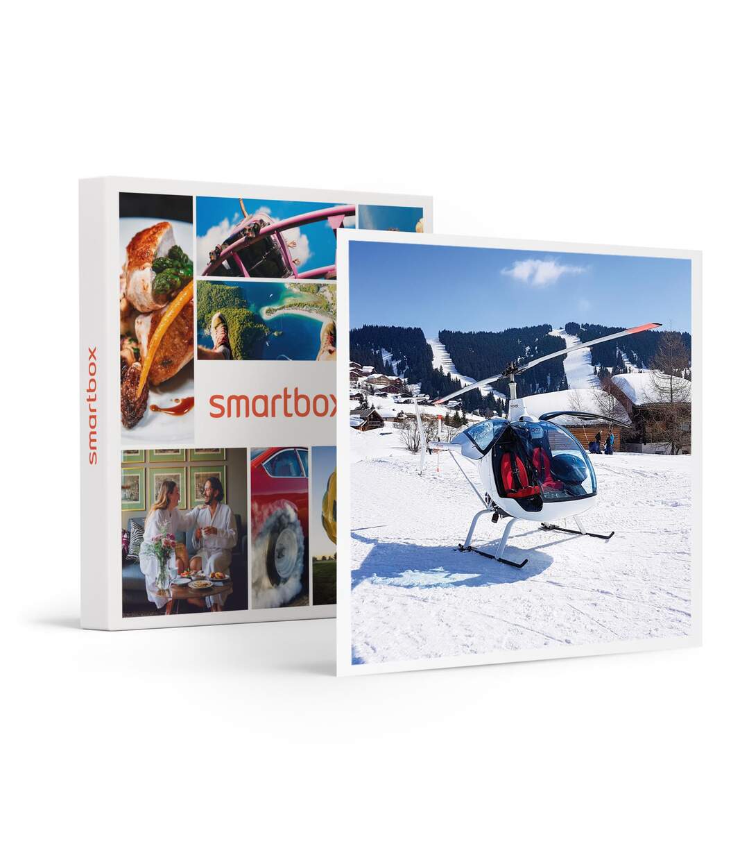 1h de vol en hélicoptère au-dessus du mont Blanc et ses environs - SMARTBOX - Coffret Cadeau Sport & Aventure