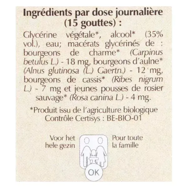 Herbalgem Complexe de Gemmothérapie Sinugem Voies Respiratoires 30ml