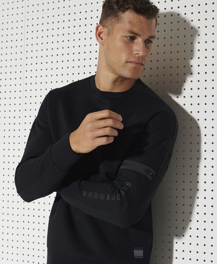 Superdry Gymtech sweatshirt Sort