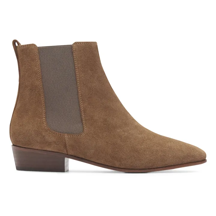 Rivecour Boots Suède N°66 | Noisette