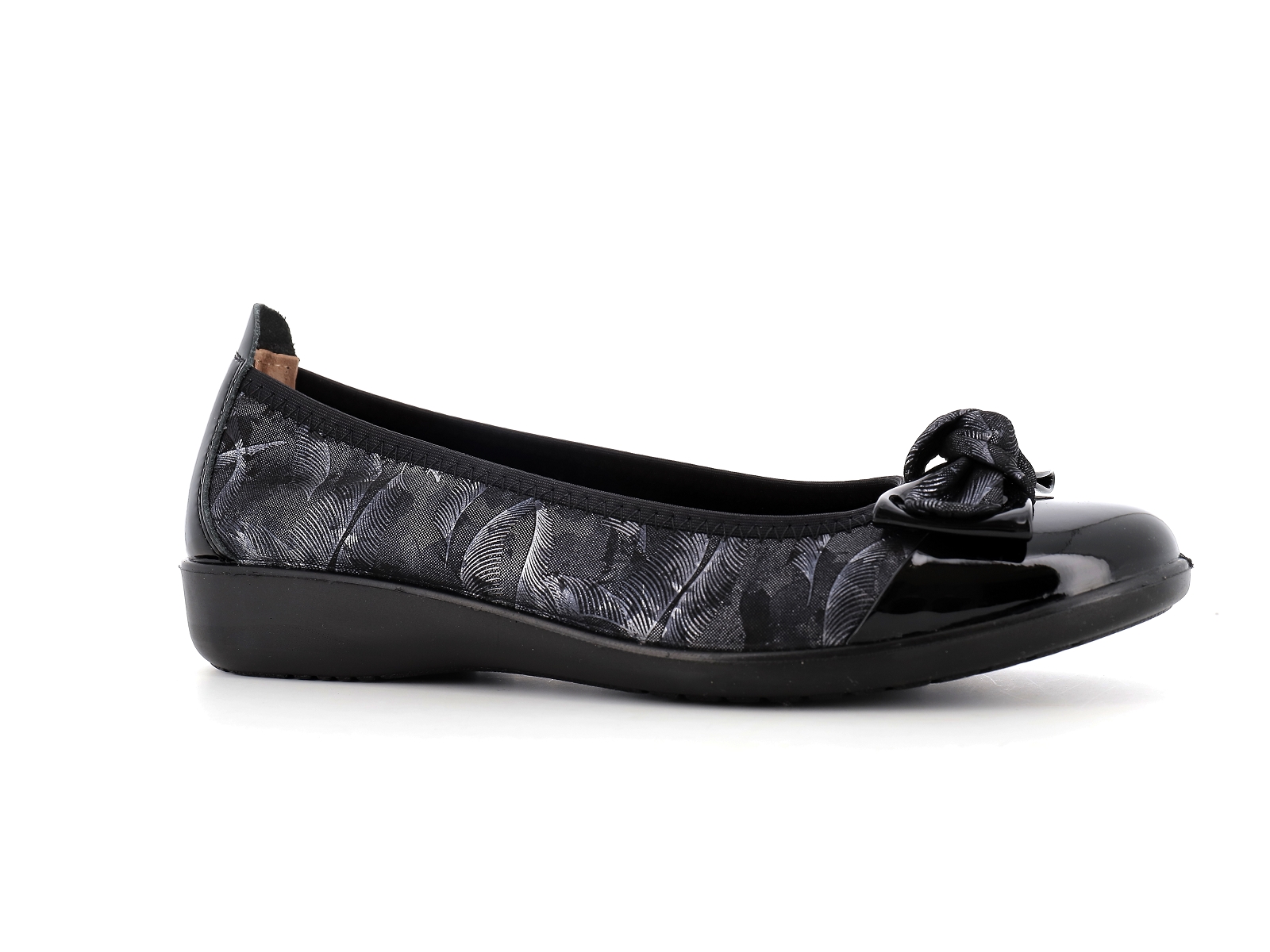 Inea-CAMELIA Cuir Noir-Bleu