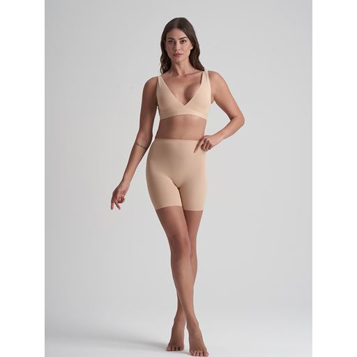 Bye Bra Padded Shorts, Beige, XL