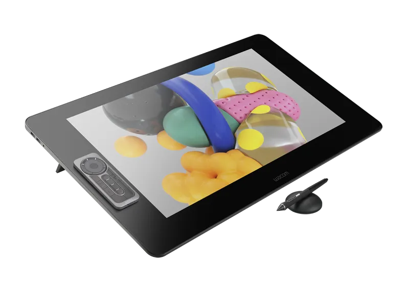 Wacom Cintiq Pro 24 - DTK-2420 - Digitizer m/ LCD-skærm - 52.2 x 29.4 cm - elektromagnetisk - 17 knapper - kabling - HDMI, DisplayPort, USB-C