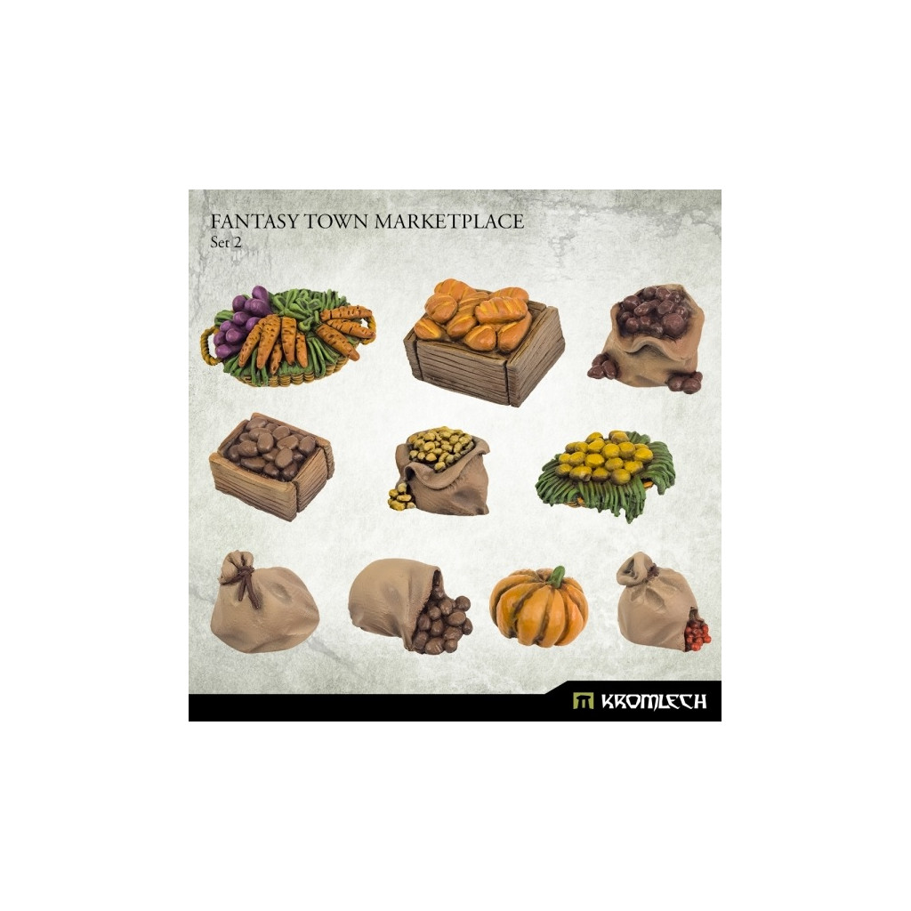 Fantasy Town Marketplace Set 2