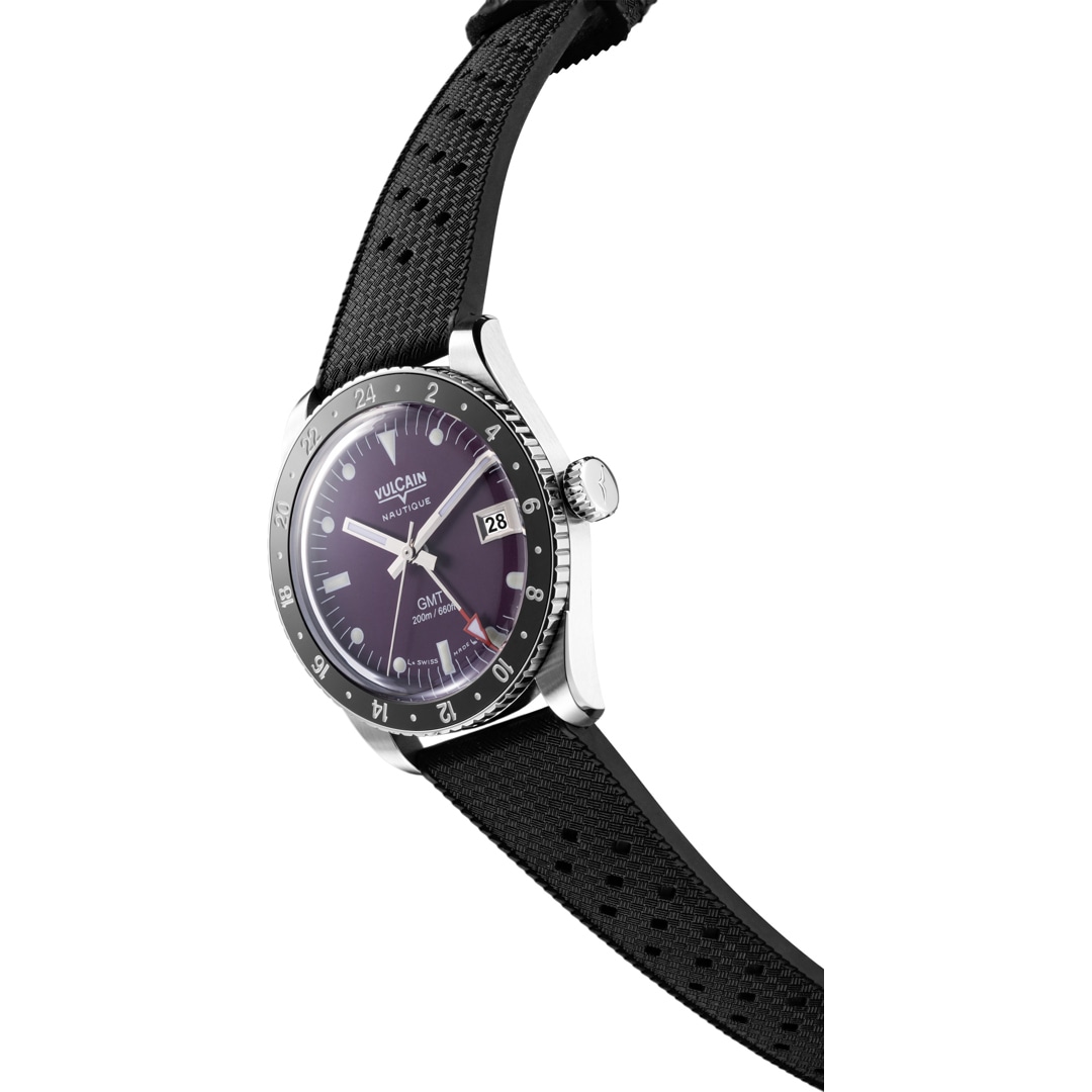 Vulcain Skindiver Nautique GMT Purple Limited Edition