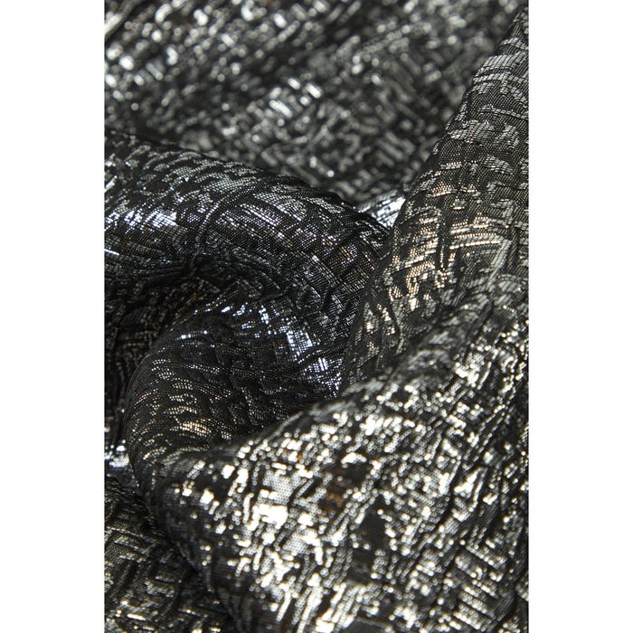 Atelier Veritas-Metallic crinckle stof - per meter