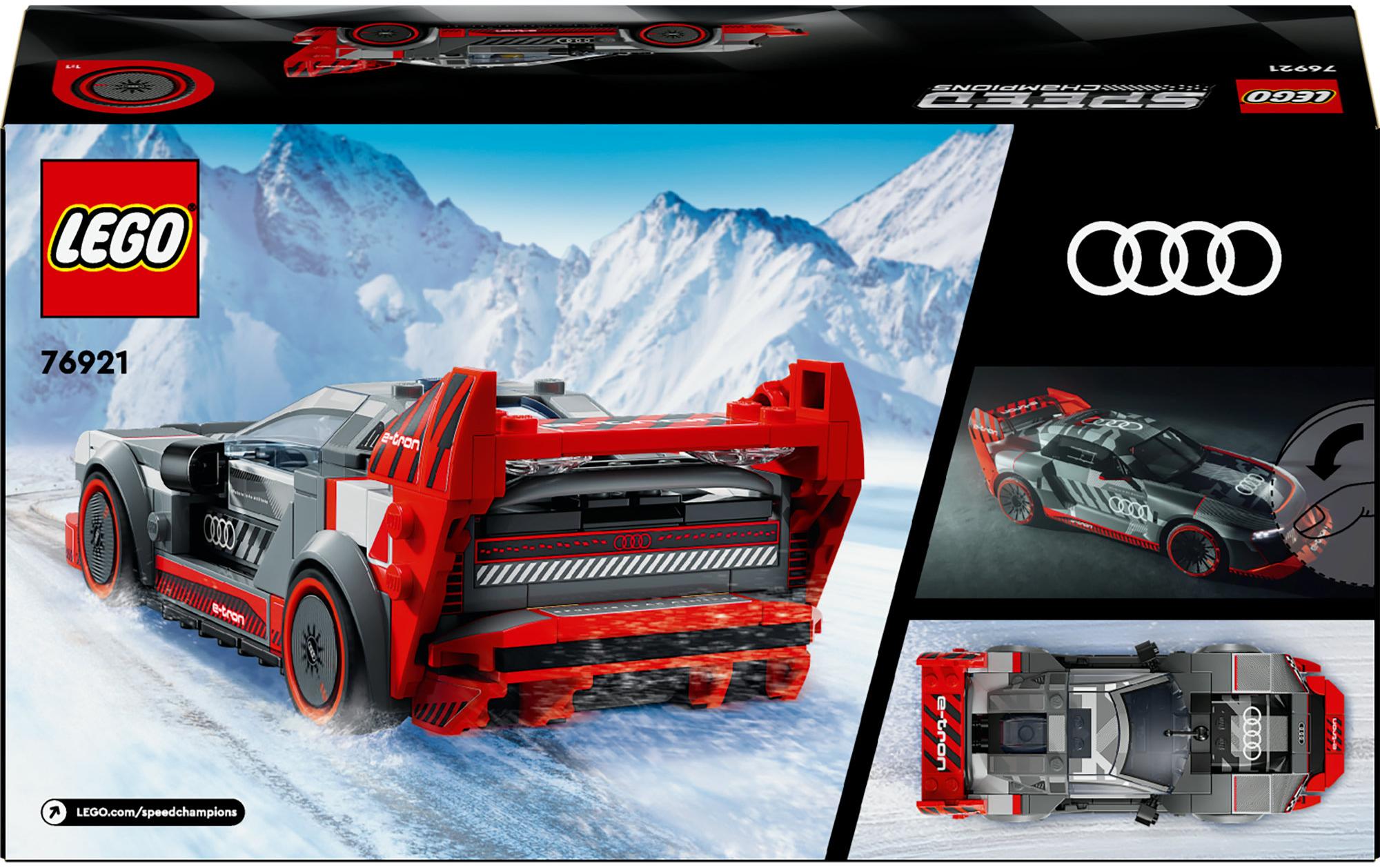 Speed Champions Audi S1 e-tron quattro Rennwagen 76921Nachbildung des legendären Flitzers