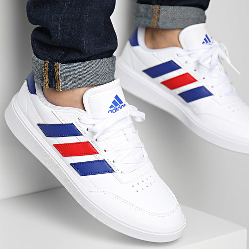 Baskets CourtBlock IF4032 Footwear White Grey Five