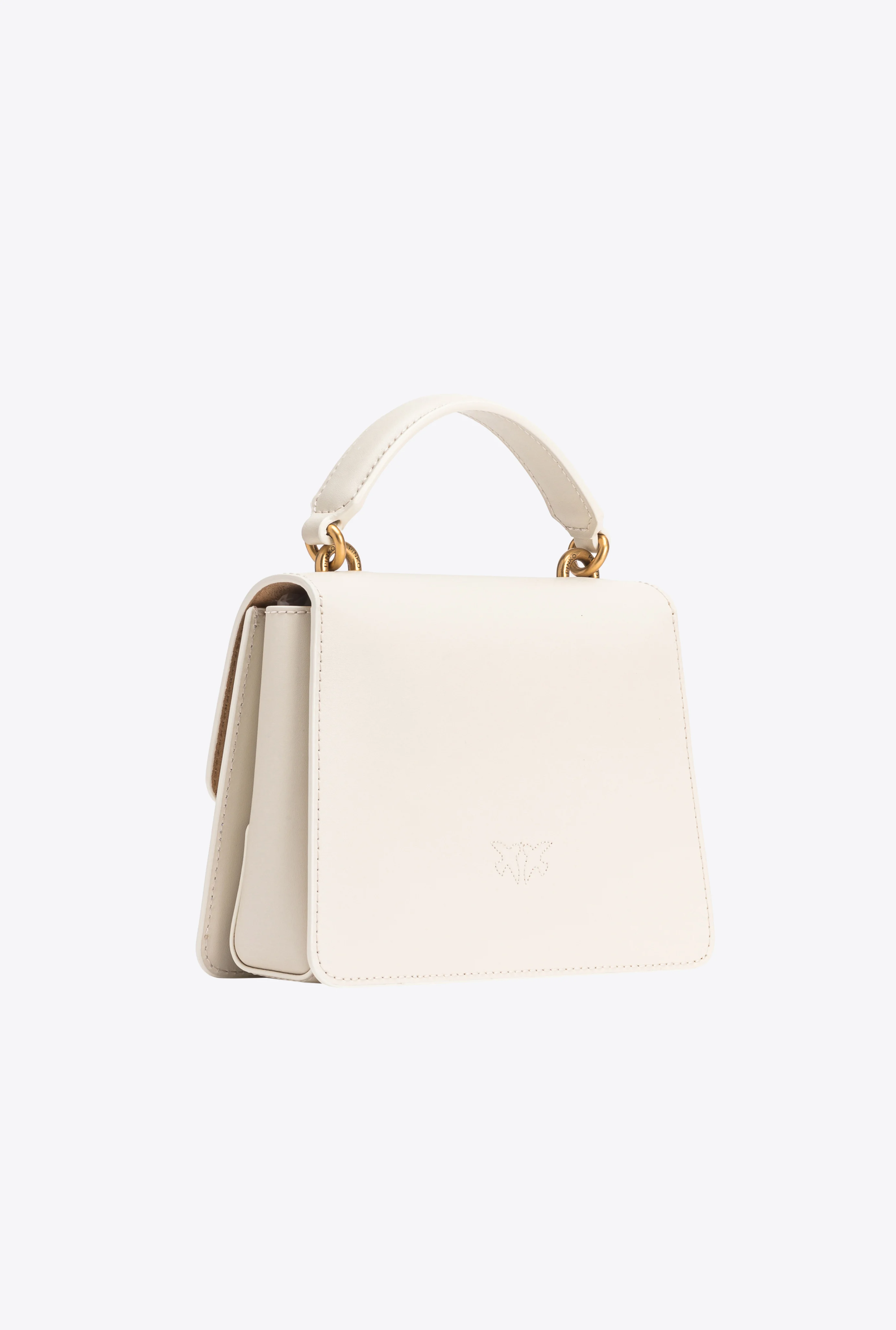 Mini love bag one light simply à anse supérieure | Blanc