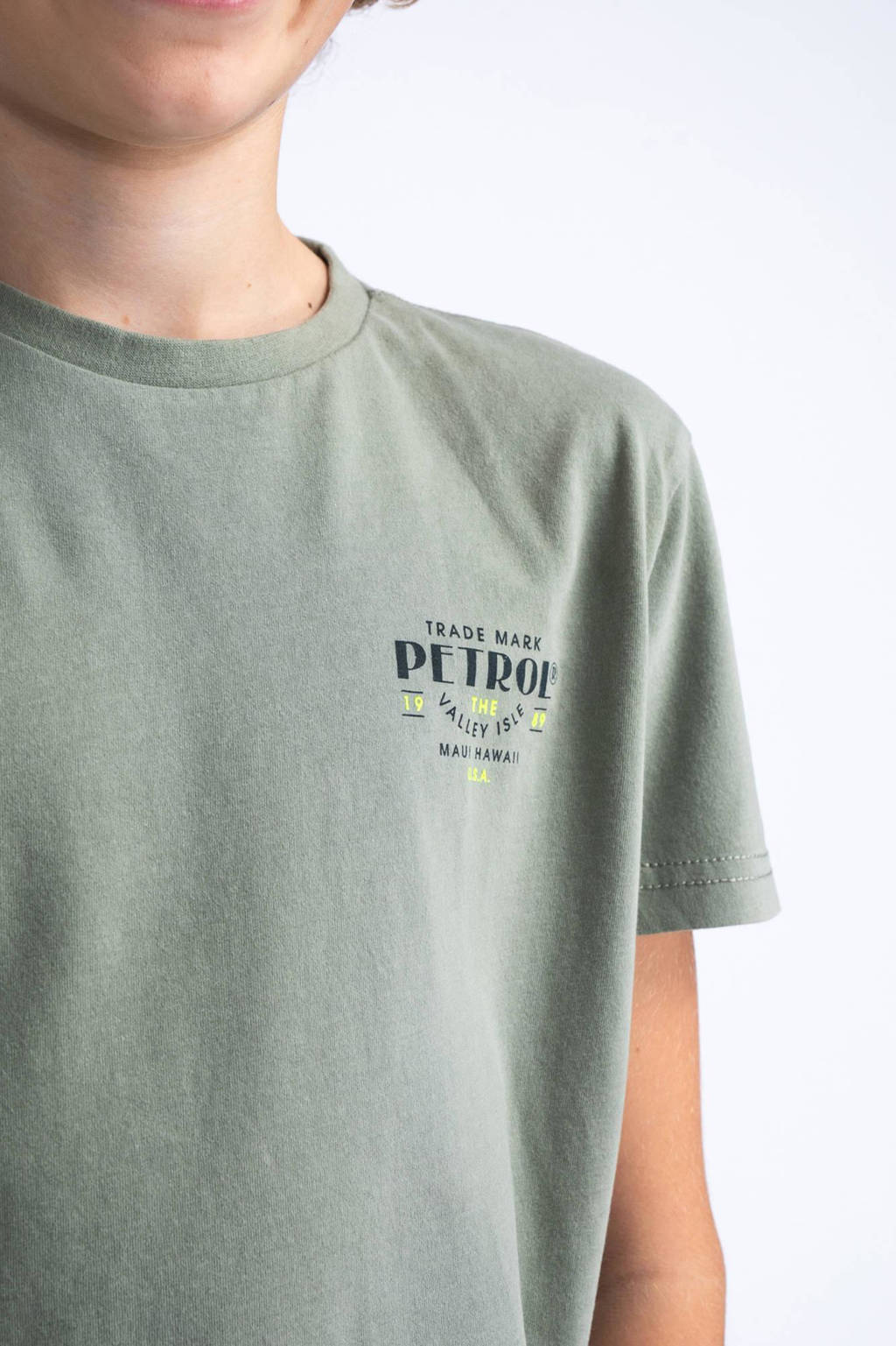 Petrol Industries T-shirt kaki