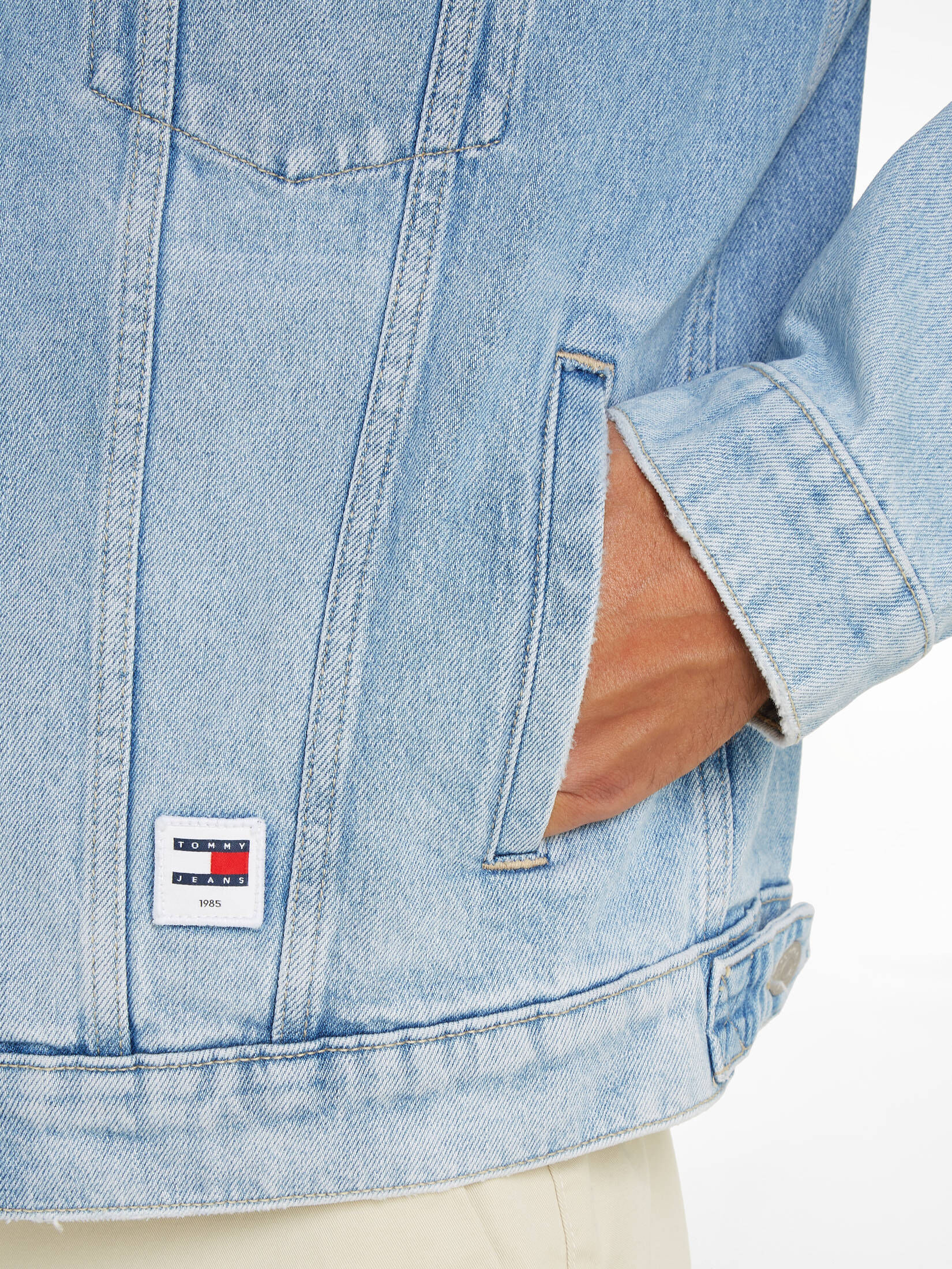 Tommy Jeans| Herren Jeansjacke RYAN REGULAR TRUCKER JACKET