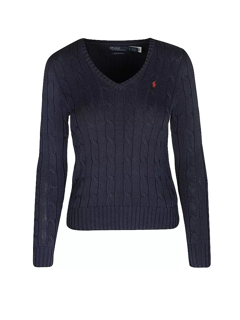 POLO RALPH LAUREN Pullover Slim Fit KIMBERLY dunkelblau