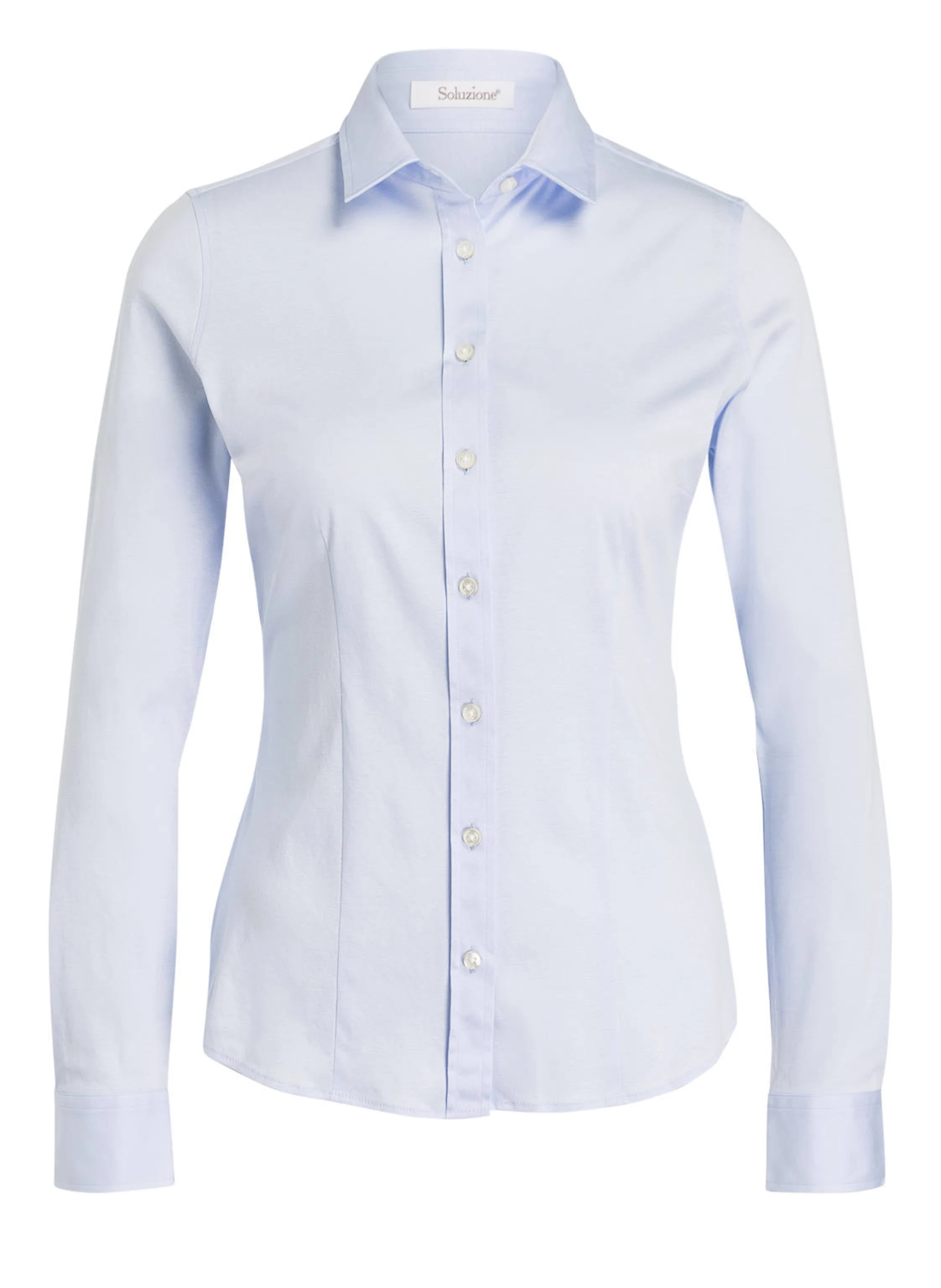Soluzione Hemdbluse aus Jersey