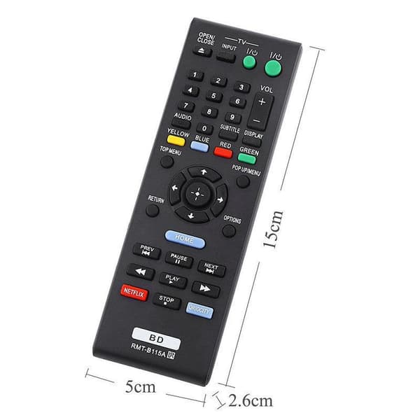 Universal fjernkontroll RMT-B115A for Sony blue-ray spiller