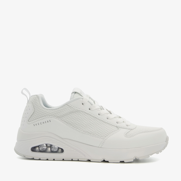 Skechers Uno Fasttime heren sneakers wit