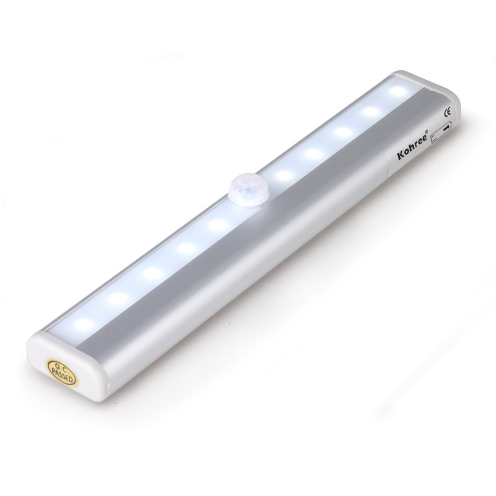 Kabellose LED Lichtleiste Bewegungsmelder Motion Sensor - Kaltweiss