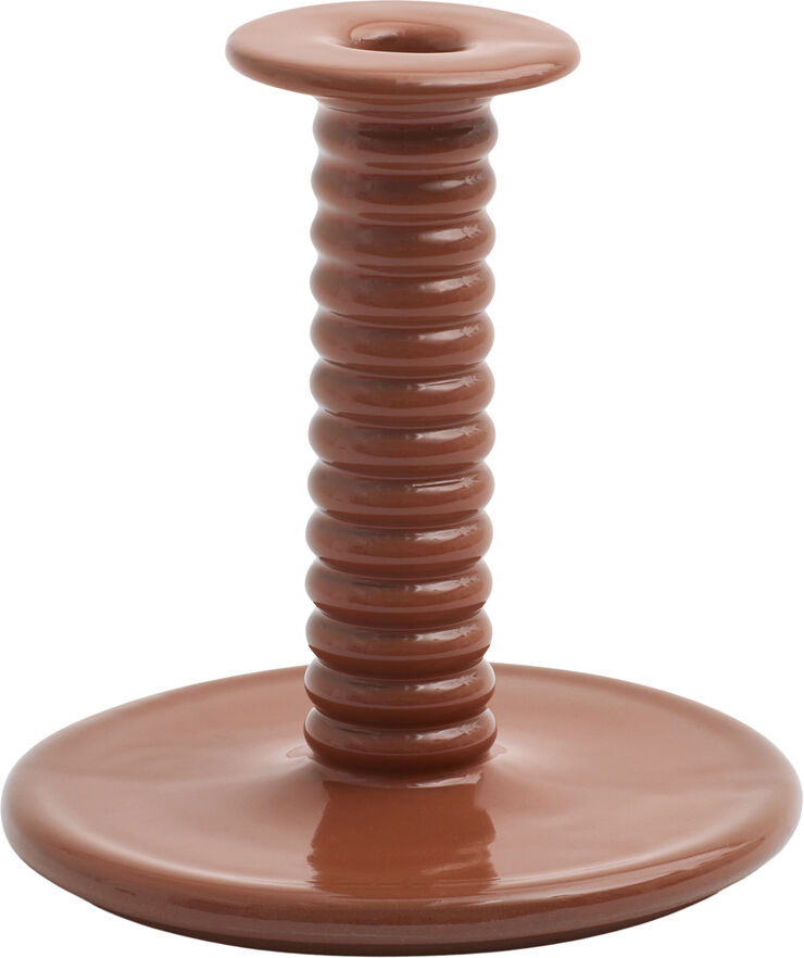 Hay Barro Candleholder-Natural