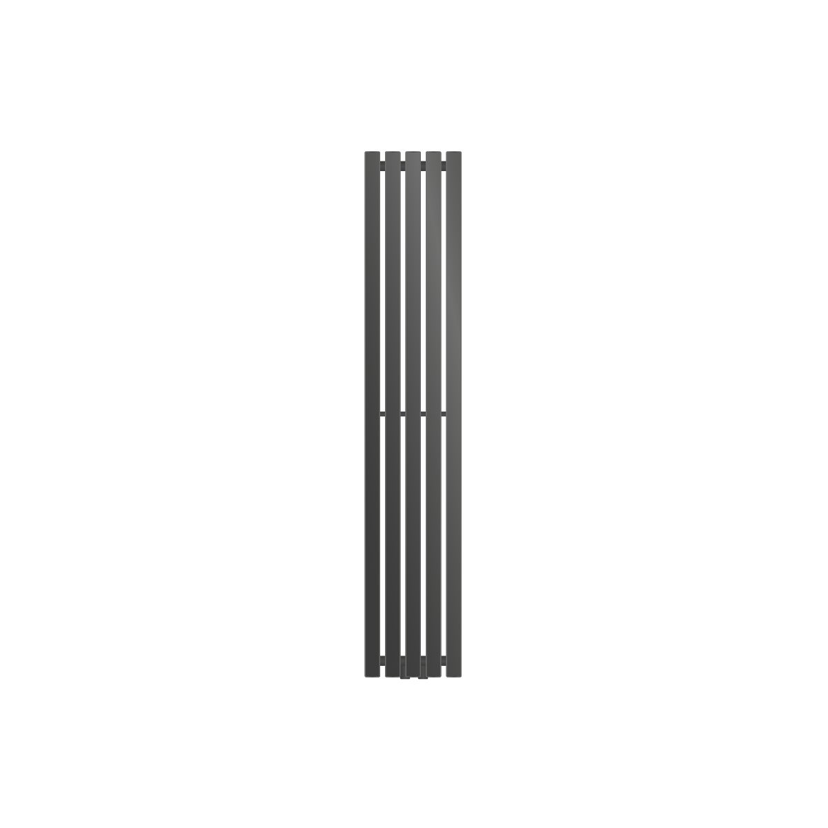 ECD Germany Verticale Paneelradiator 260 x 1400 mm Antraciet met Middenaansluiting, Design Vlakke Radiator Enkellaags Badkamerradiator Vlakke Radiator Designradiator Enkelrijige Verwarming Badkamer/Woonkamer