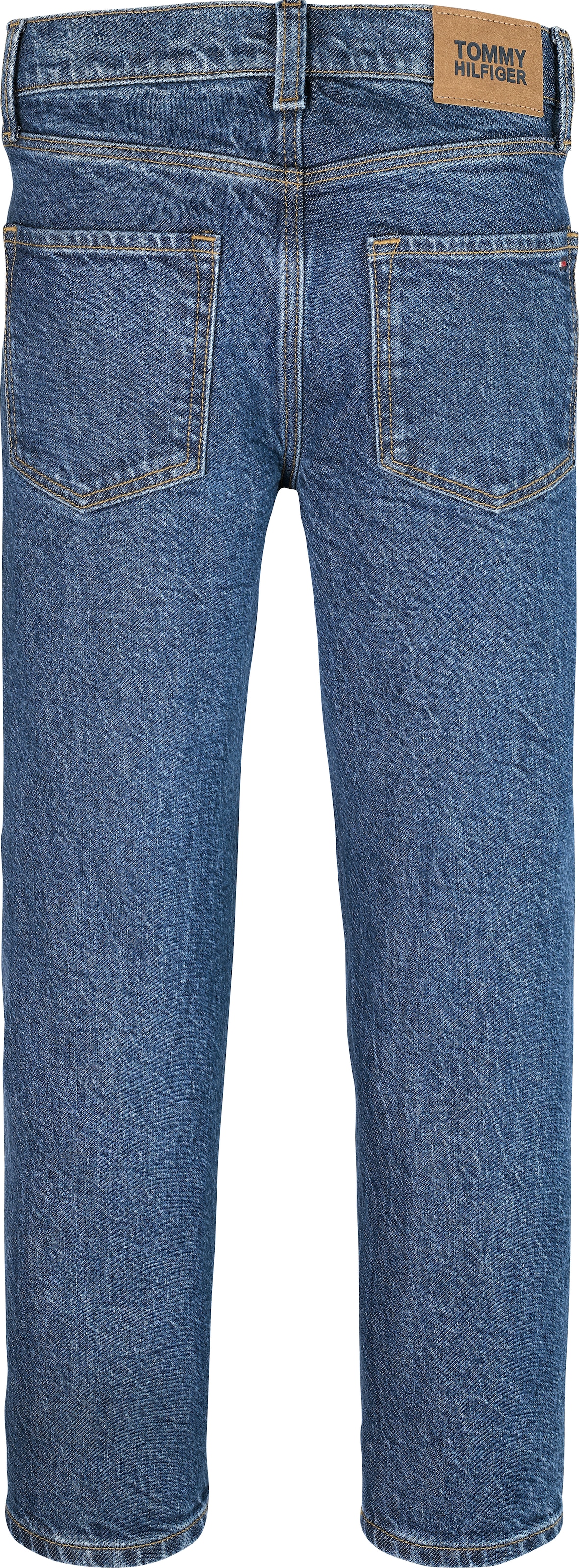 Tommy Hilfiger Stretch-Jeans »ARCHIVE DARK BLUE DENIM«, für Kinder bis 16 Jahre, stone washed
