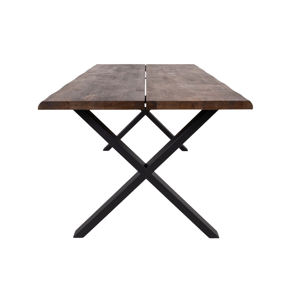 Eikenhouten eettafel Fendi Bruin