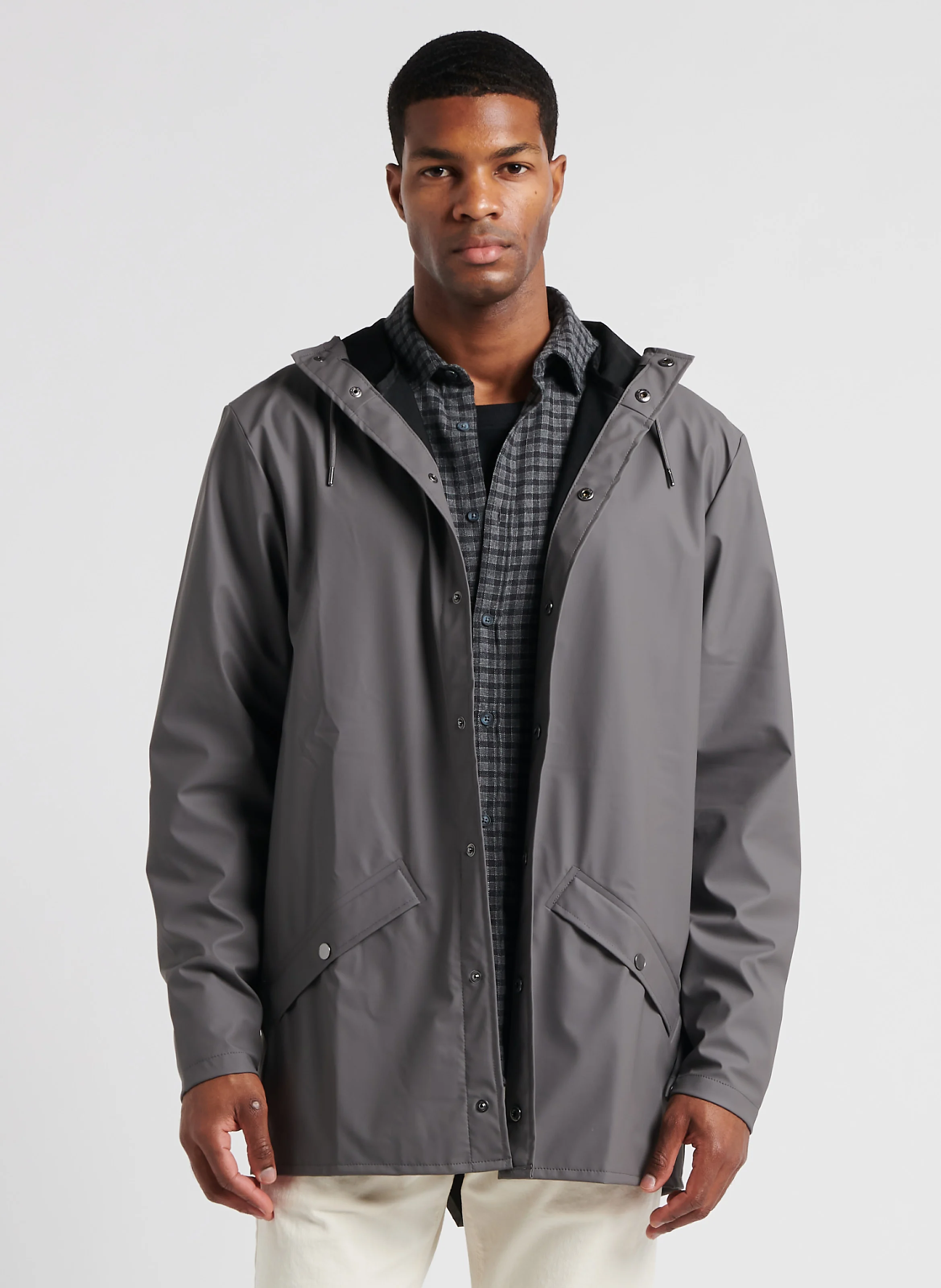 Coupe-vent imperméable à capuche | Multicolore