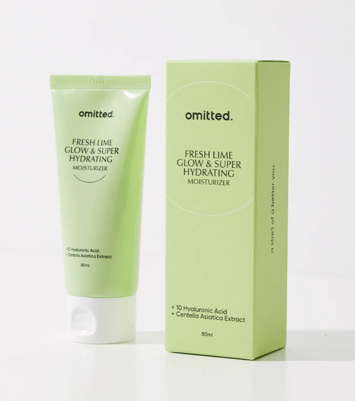 Omitted - Hidratante leve Fresh Lime Glow & Super Hydrating Moisturizer