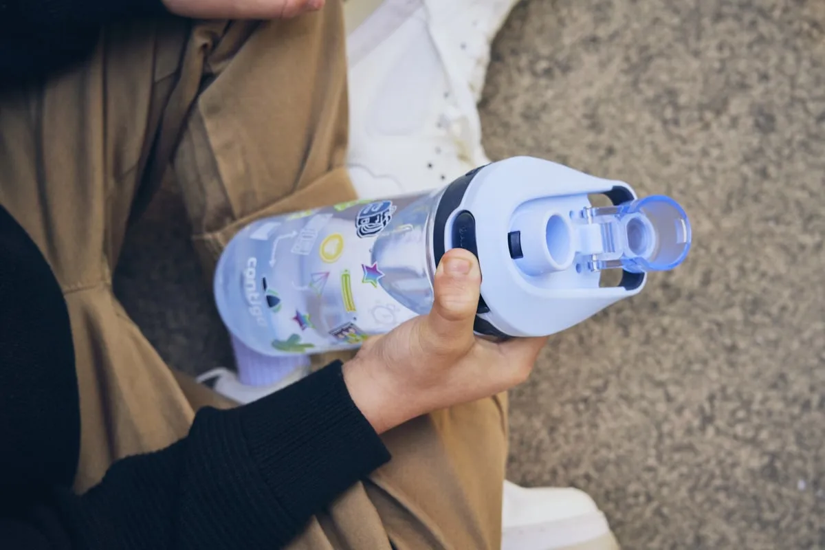 Contigo Kids' Jessie Autopop Water Bottle 420 ml Periw School
