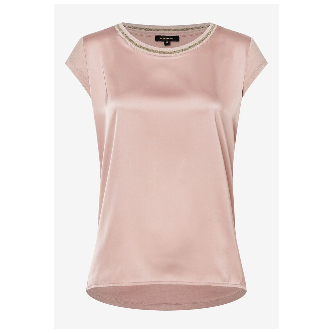 More & More Shirt with Detail at Neckline