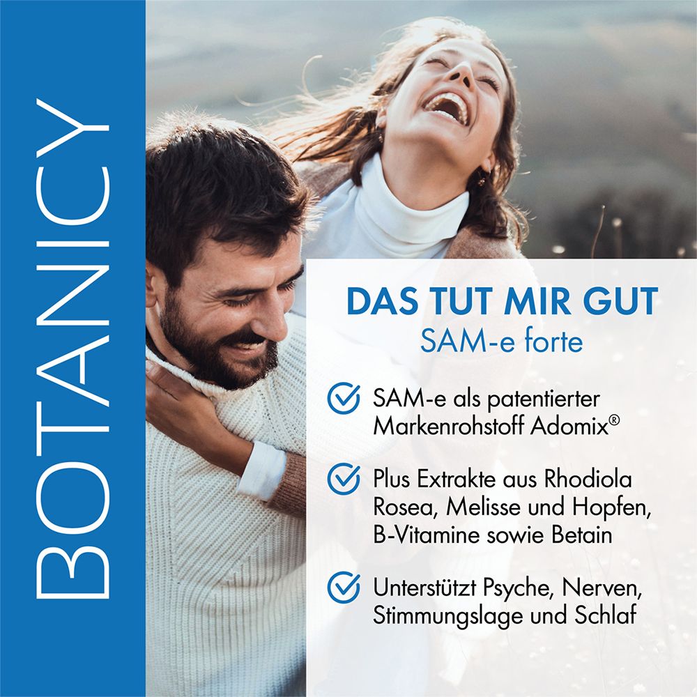 Botanicy - SAM-e forte mit ADOMIX & Kräutern