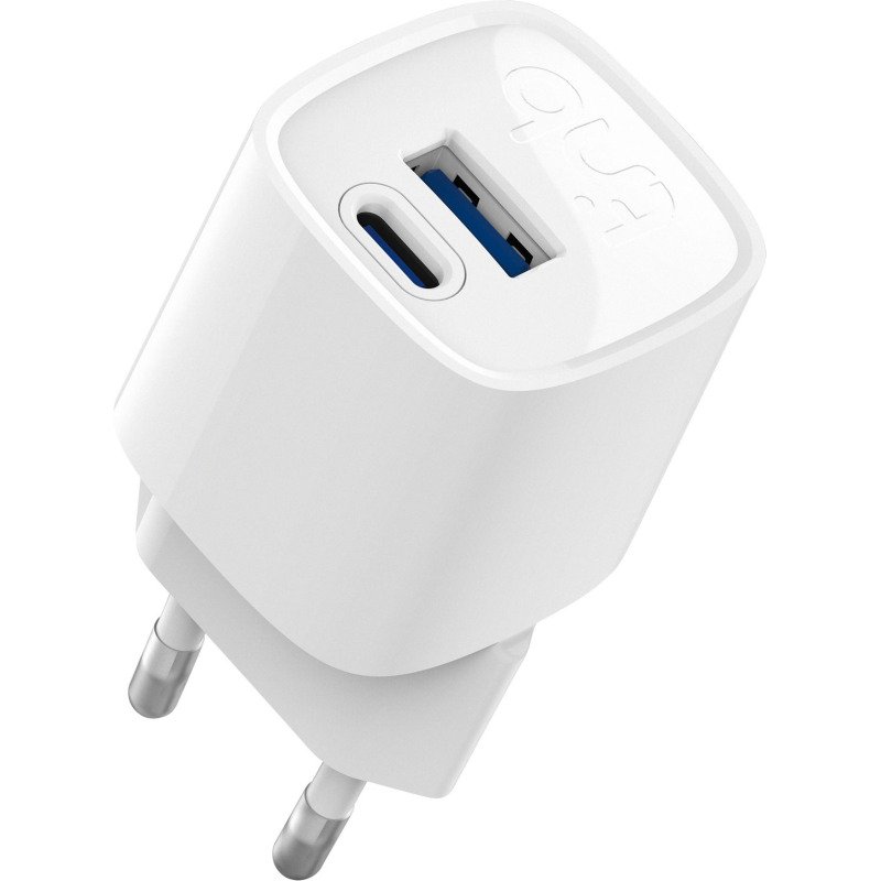 Chargeur secteur 1 USB-C + 1 USB-A GaN 30 W T'nB