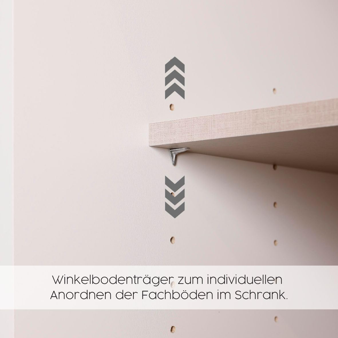 Rauch Möbel Saturn, Schwebetürenschrank mit zusätzlichen Fachböden, Kleiderschrank, Kleiderschränke, Garderobe, Schrank mit Stauraum, 2-türig, Farbe Grau metallic-Weiß, Schwarz, 175x191x59cm