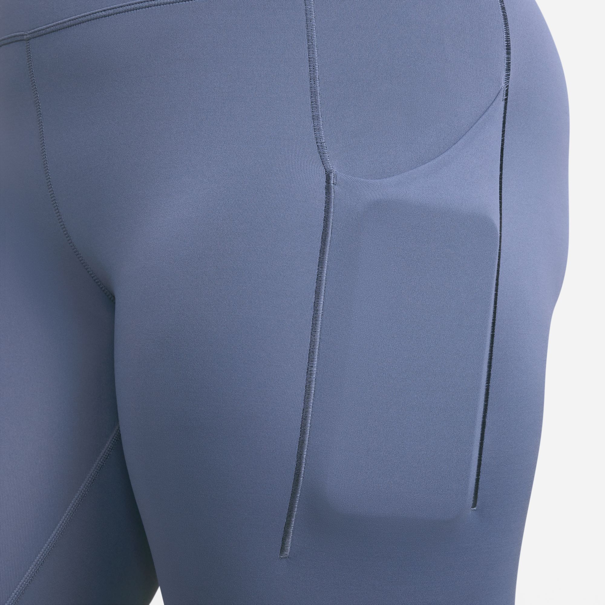 Universal High-Waisted 7/8 Leggings Dame 491/Diffused Blue/Black