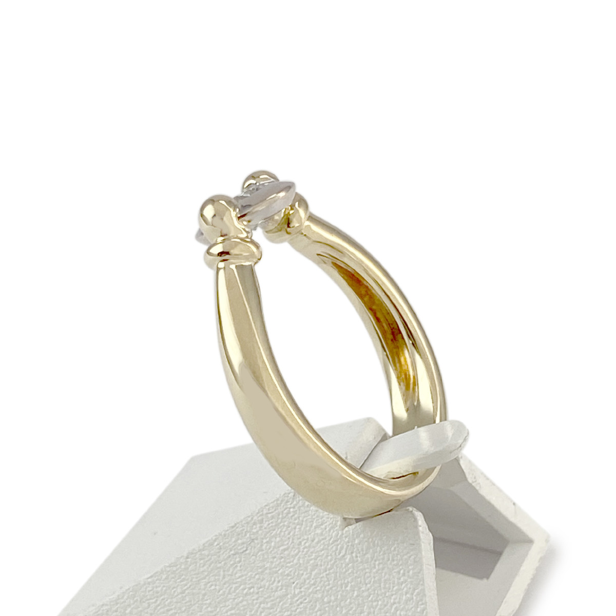 Bague d'occasion 2 ors 750 diamant