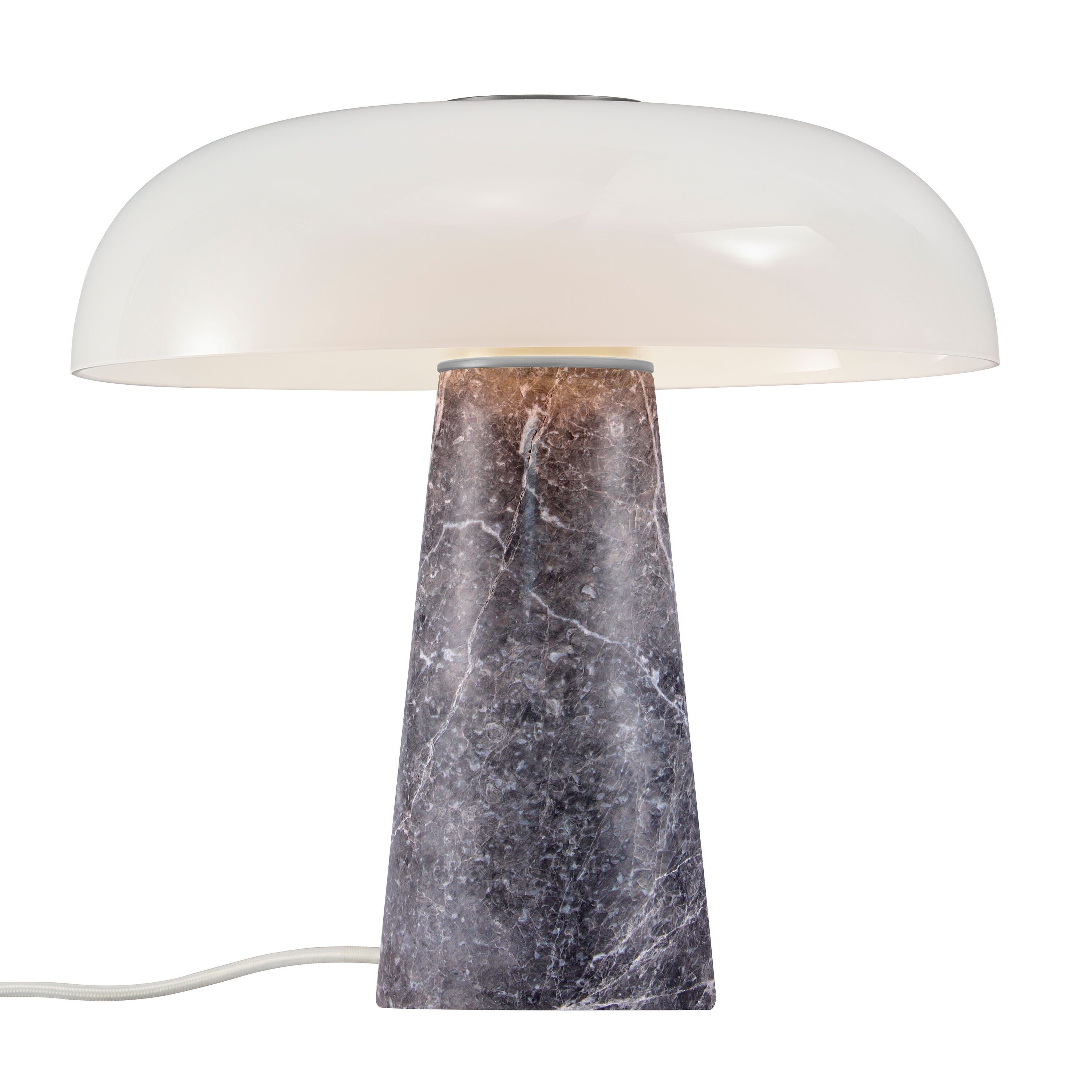 Nordlux GLOSSY Tischleuchte - Grau / H: 32.0 cm x D: 32.0 cm