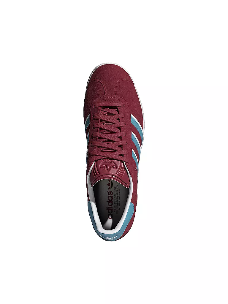 ADIDAS ORIGINALS Sneaker GAZELLE dunkelrot