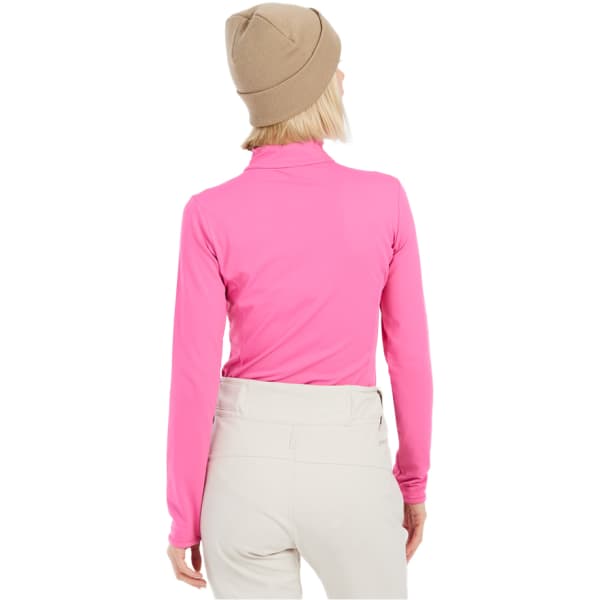 Sweat polaire PROTEST REFABRIZ 1/4 ZIP TOP W FOXY PINK