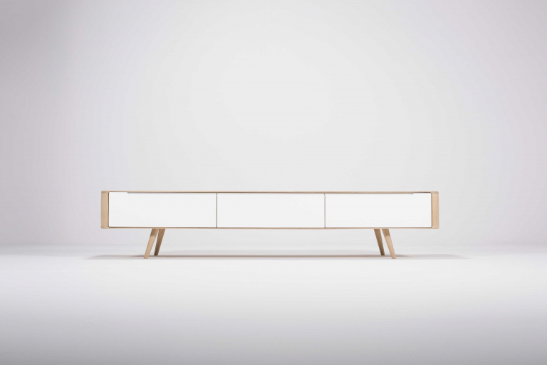 Gazzda Ena dressoir tv-meubel 225x55 whitewash