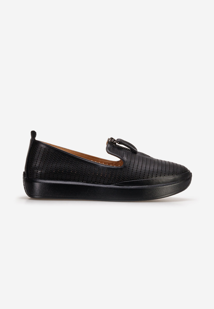 Chaussures casual femme noirs Finnia