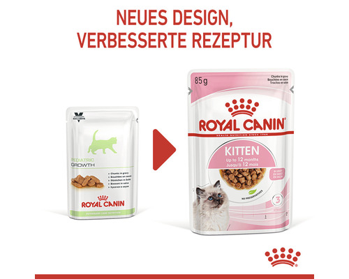 ROYAL CANIN nat kattenvoer in saus voor kittens 85g