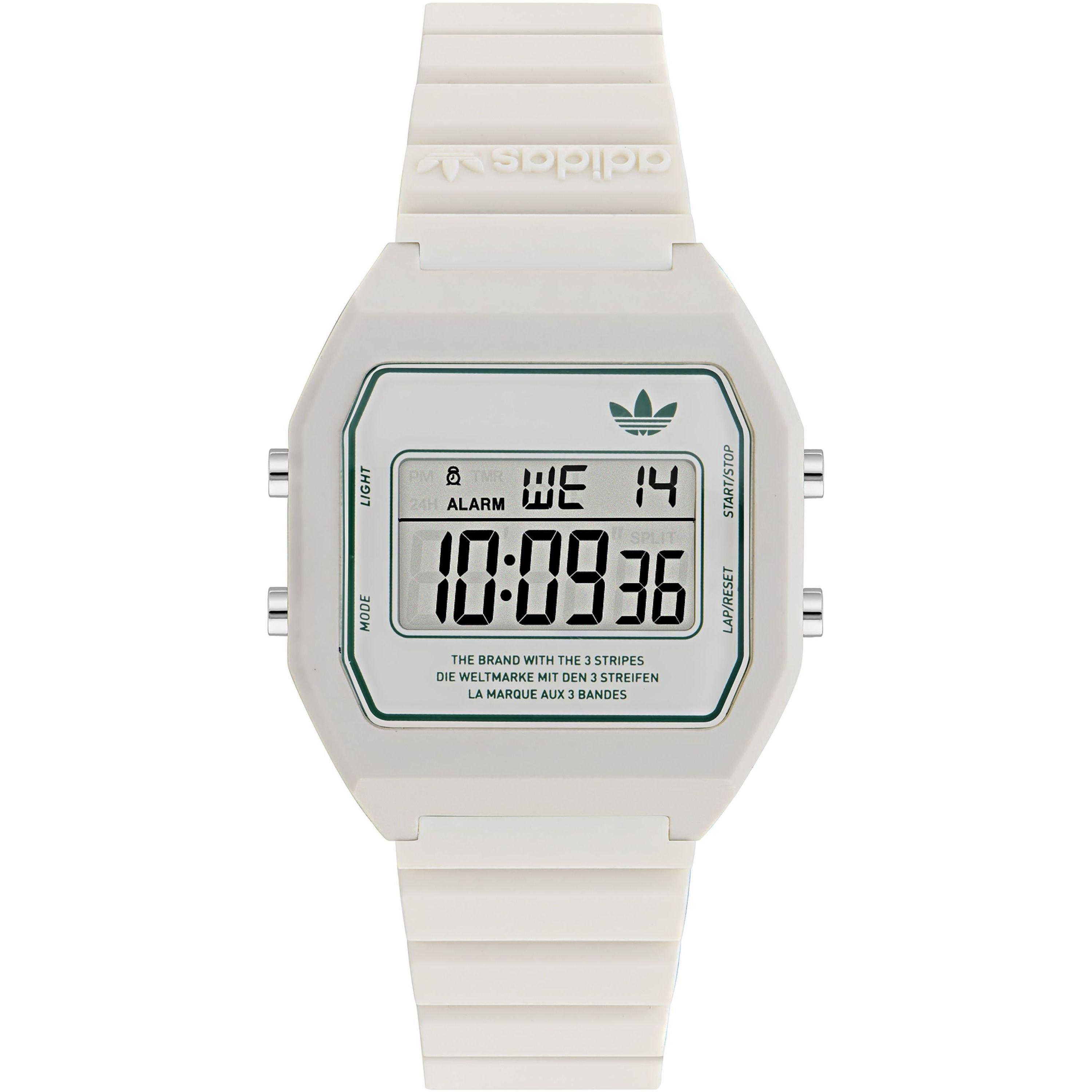 adidas Originals Digital Two Plastic/Resin Fashion Digital Quartz Watch