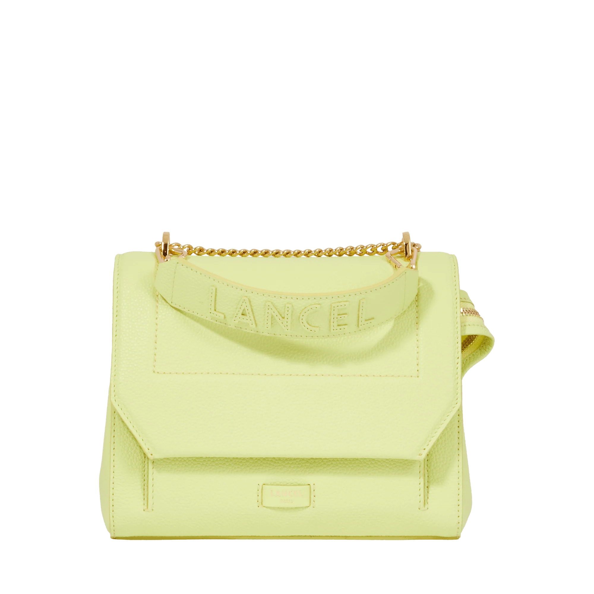 M flap bag Ninon de Lancel-Citron Vert
