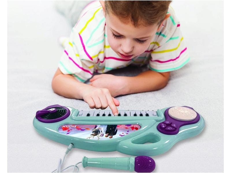 Lexibook Musikinstrument Disney Frozen Elektronisches Keybo Multifunktions-Keyboard für Klavier- und Musikspass