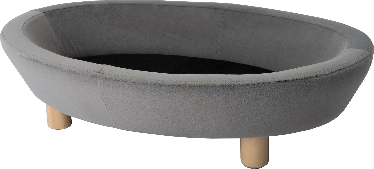 Intratuin hondenmand Odette grijs 72 x 52 x 18 cm