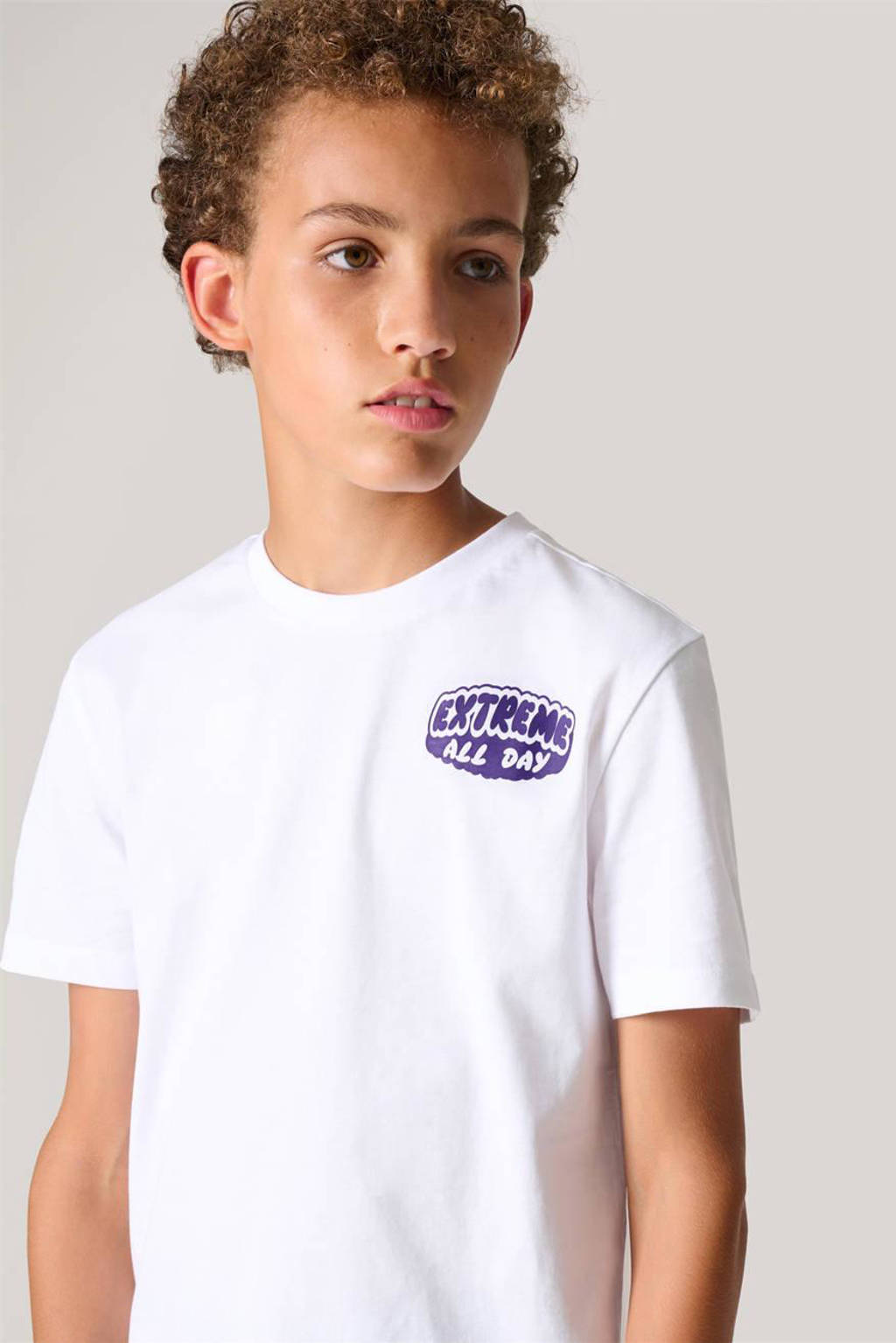 Shoeby T-shirt met backprint wit