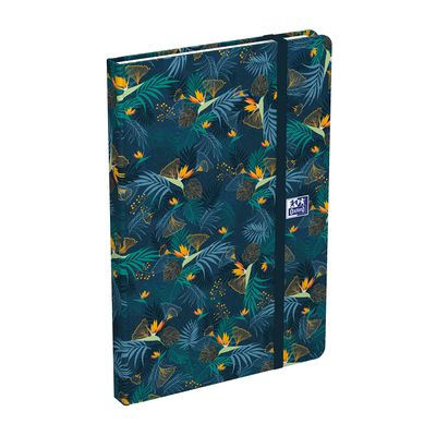 Agenda à élastique Oxford Flowers - 1 semaine sur 2 pages - 10 x 15 cm - disponible dans différents modèles - Hamelin